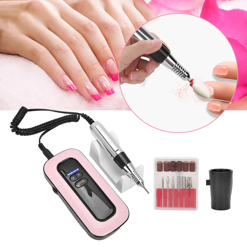 35000RPM Professional Digital Display Electric Nail Drill Machine Manicure Machine Pedicure Drill Set Nail Art Drill Supplies