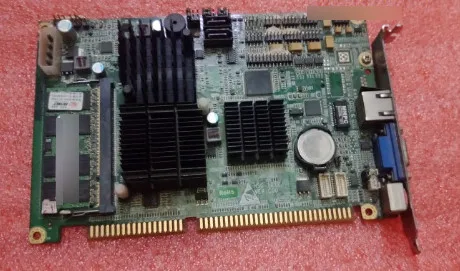 HSC-1812CLDNA Nice Original IPC Board ISA Slot Industrial motherboard Half-Size CPU Card PICMG10 Onboard CPU with RAM