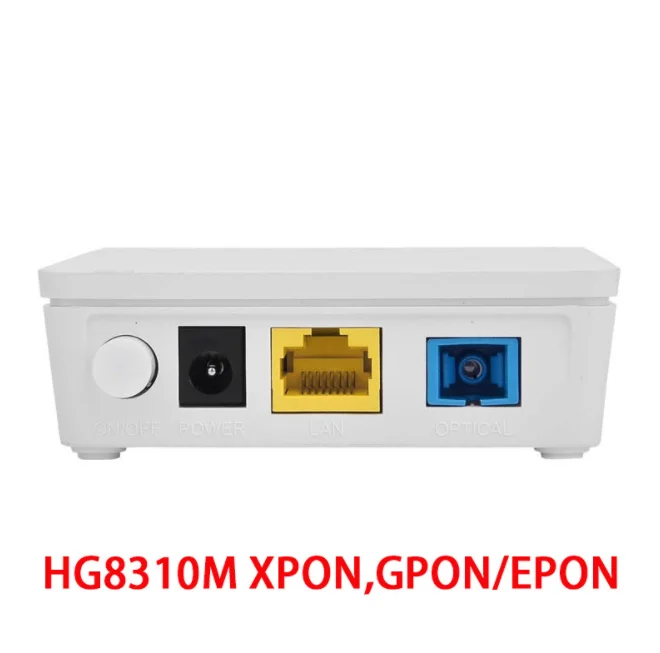 100% Original New  Gpon ONU HG8310M ftth Fiber Optic HG8010H  ont Router 1GE with power  EPON ONU