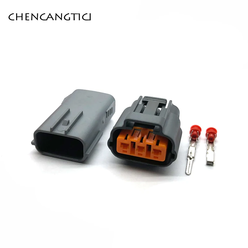 Sumitomo-conector de Cable impermeable de 3 pines, enchufe hembra o macho para Nissan Mazda RX8, bobina de encendido 6195-0009 6195-0012, 1 Juego