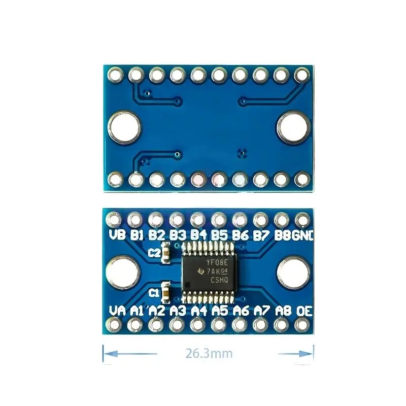 Txs0108e高速全二重/8チャンネルレベル変換モジュール/8ビット双方向電圧コンバーター