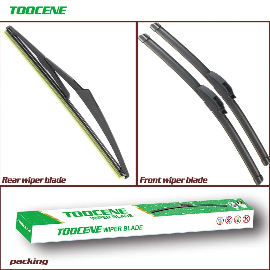 Front and Rear Wiper Blades For Opel Astra G(estate) 1998-2004  front Window Windshield Windscreen wiper 20+19+12