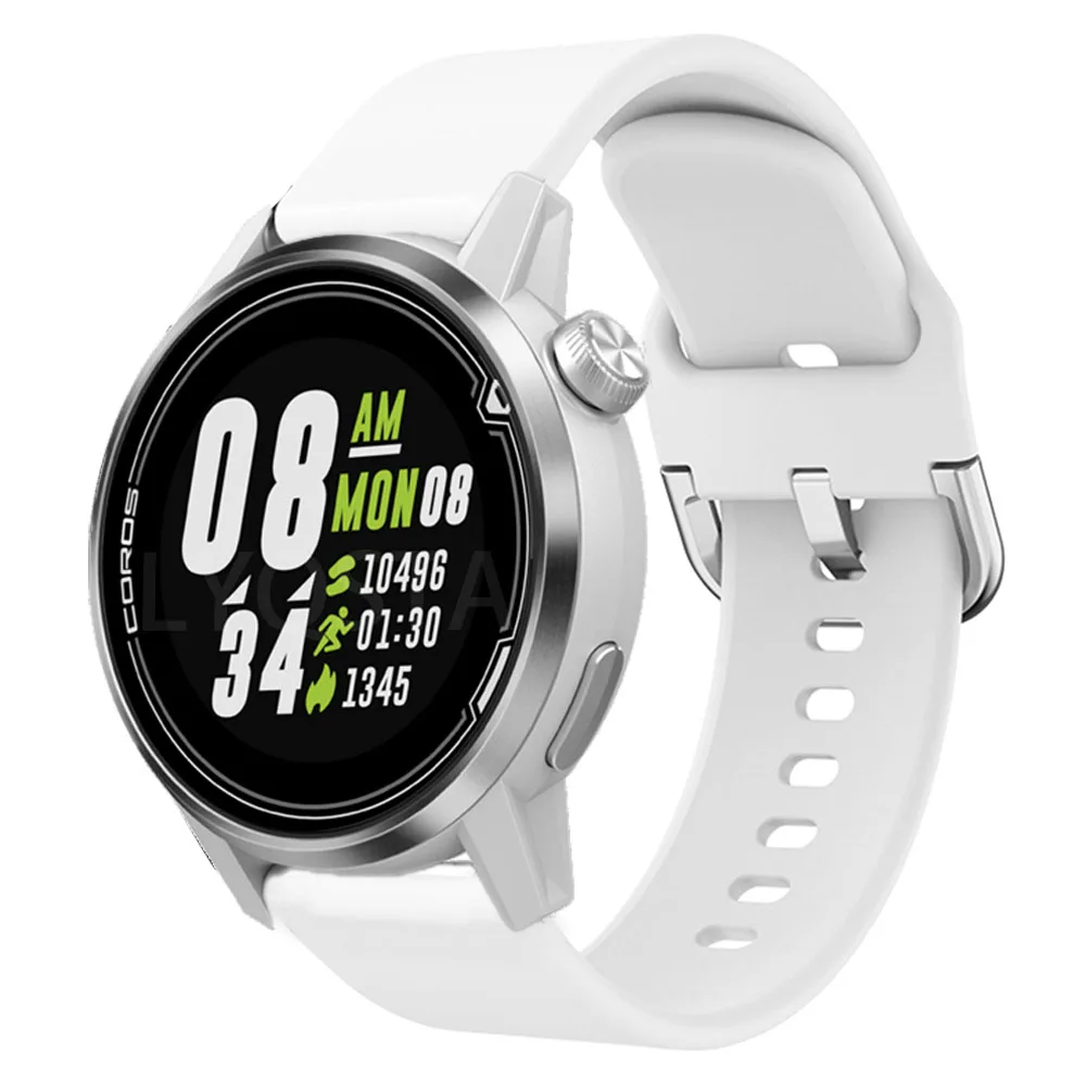 22 20 مللي متر الرسمي سيليكون الفرقة ل COROS APEX برو/بيس 2 حزام الساعات ل APEX 42 46 مللي متر معصمه استبدال سوار سهلة التركيب