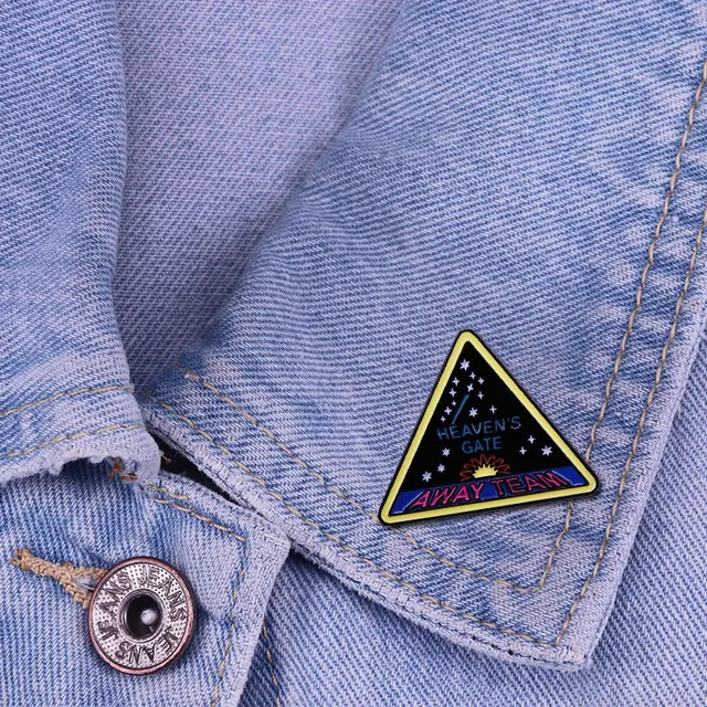 Heaven’s Gate Away Team Enamel Pin Brooch 5