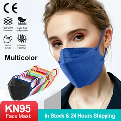 Adult FFP2 Fish mask KN95 Face masks CE protective respirator Filter mask ffp2mask Dustproof ffp2 Mascarillas kn95 fish masks