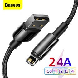 Baseus 고속 충전 USB C 타입 데이터 케이블, 아이폰 13, 12, 11, 프로, XS, 맥스, XR, X, 맥북, 아이패드 에어 와이어 코드, PD 20W