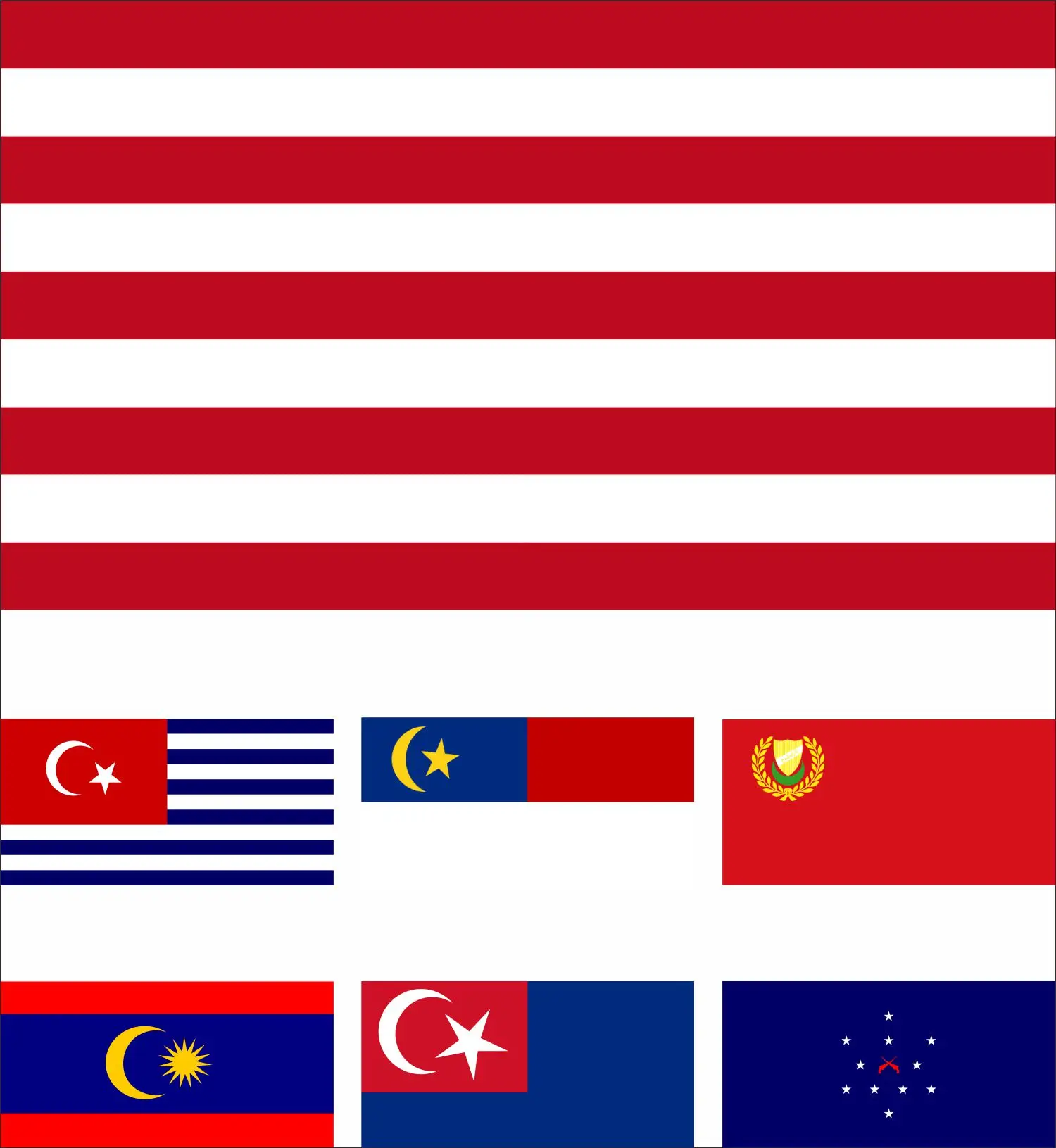 

Malaya Flag Proposal 3X5ft 90X150cm Syrian 60x90cm 21x14cm Johor Malaysia Banner
