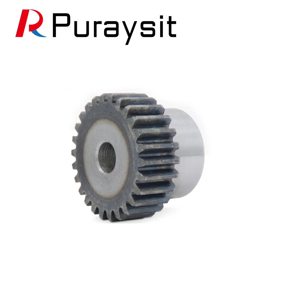 Spur Gear 1.5 Molds 12 14 15 16 17 20 21 22 23 24 25 26 Teeth Carbon Steel Positive Gear CNC Gear Rack Transmission Motor Gears