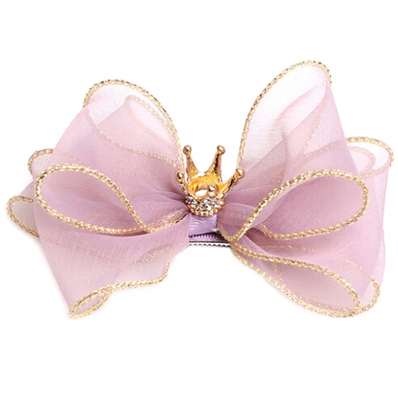 Dog Cat Pet Hair Clip Hairoins Cute Lace Princess Crown Wedding Birthday Party Photography Decoration Pet Supplies Gift