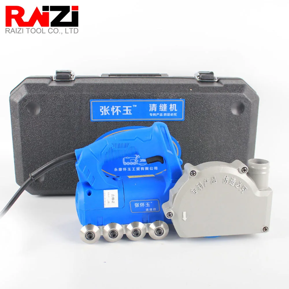 Raizi 220v Telha Gap Cleaner Máquina Porcelana Cerâmica Grout Corte Telha Grout Ferramentas de Remoção de Limpeza Máquina Cortador Telha