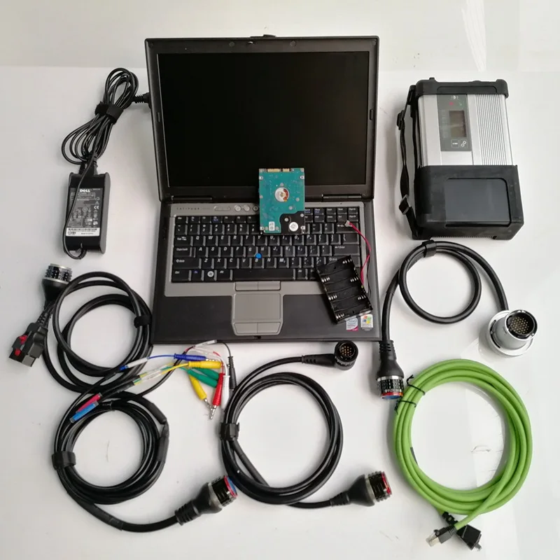 mb star diagnostic tool sd c5 for mecedes star c5 scanner with hdd 2024.06v software xenntry-das-dts in D630 Laptop 4G