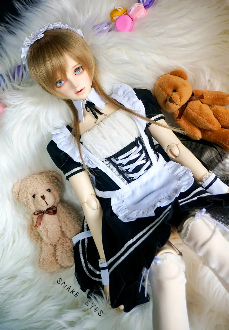 

New BJD doll clothes SD17 SD13 maid outfit Suit 1/3 maid skirt 70 Uncle Dragon Soul AS DK Boy BJD doll accessories