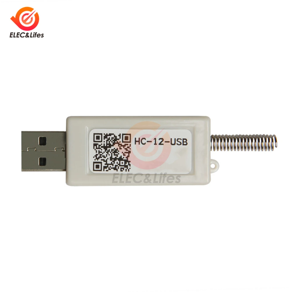 HC-12-USB 433Mhz Serial Wireless Module HC-12 USB 2.0 Line Computer Terminal Ultra Long Distance 1000 Meters SI4463