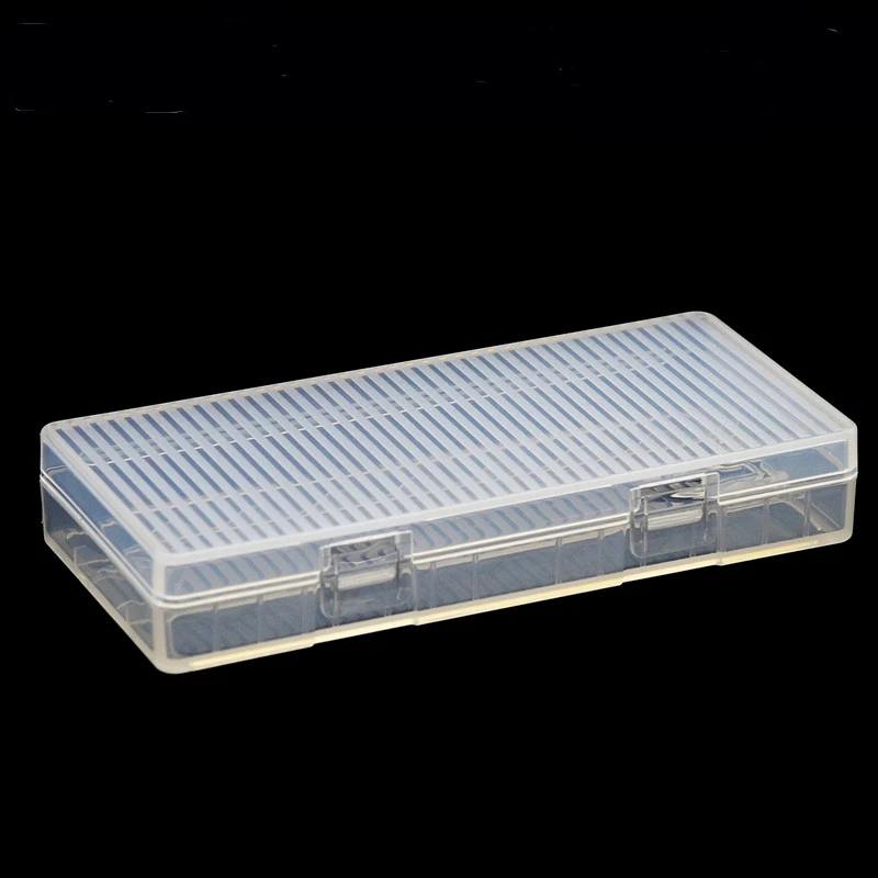 

MasterFire 400pcs/lot Hard Plastic Transparent AA Battery Holder Storage Box Case Cover For 8 x AA Batteries Storage Box