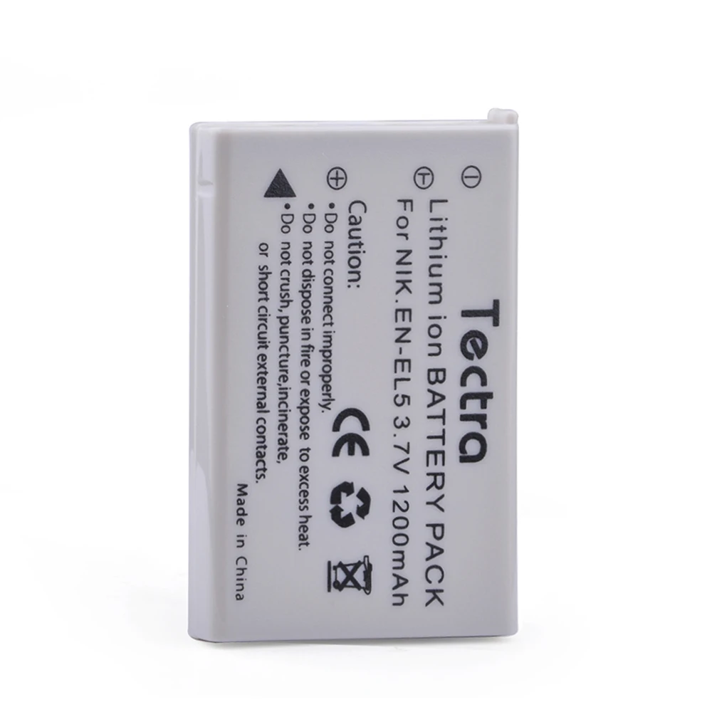 4PCS EN-EL5 Li-ion Battery for Nikon Coolpix P500 P5000 P5100 P6000 P530 P520 P510 P100 3700 4200 ENEL5 Cameras