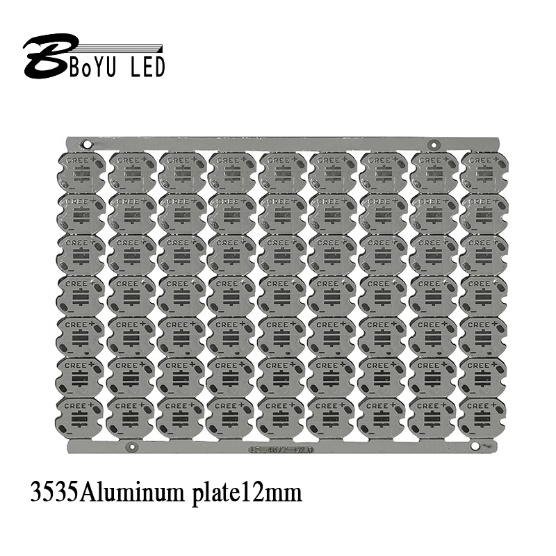 50pcs CREE LED3535 XPE chip lamp beads ceramic lamp beads aluminum substrate heat sink 12mm PCB 14mm PCB 16mm PCB 20mm PCB