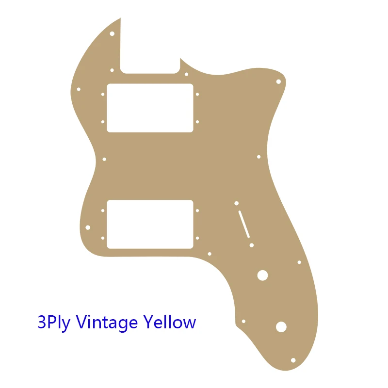 Fei Man Custom - For Classic Series\'72 Telecaster Tele Thinline Guitar Pickguard Scratch Plate With Wide Range Humbucker Pickups