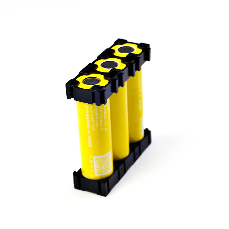 30pcs 18650 Battery Safety Anti Vibration Holder Cylindrical Holder Bracket Fire Retardant Meterials Lithium Batteries