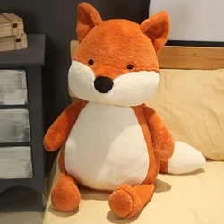 Jouets en peluche Kawaii Fox Butter pour enfants, mignon Dox, doux, dessin animé, cadeaux de Noël, câlin, chaud, animal, fille, garçon