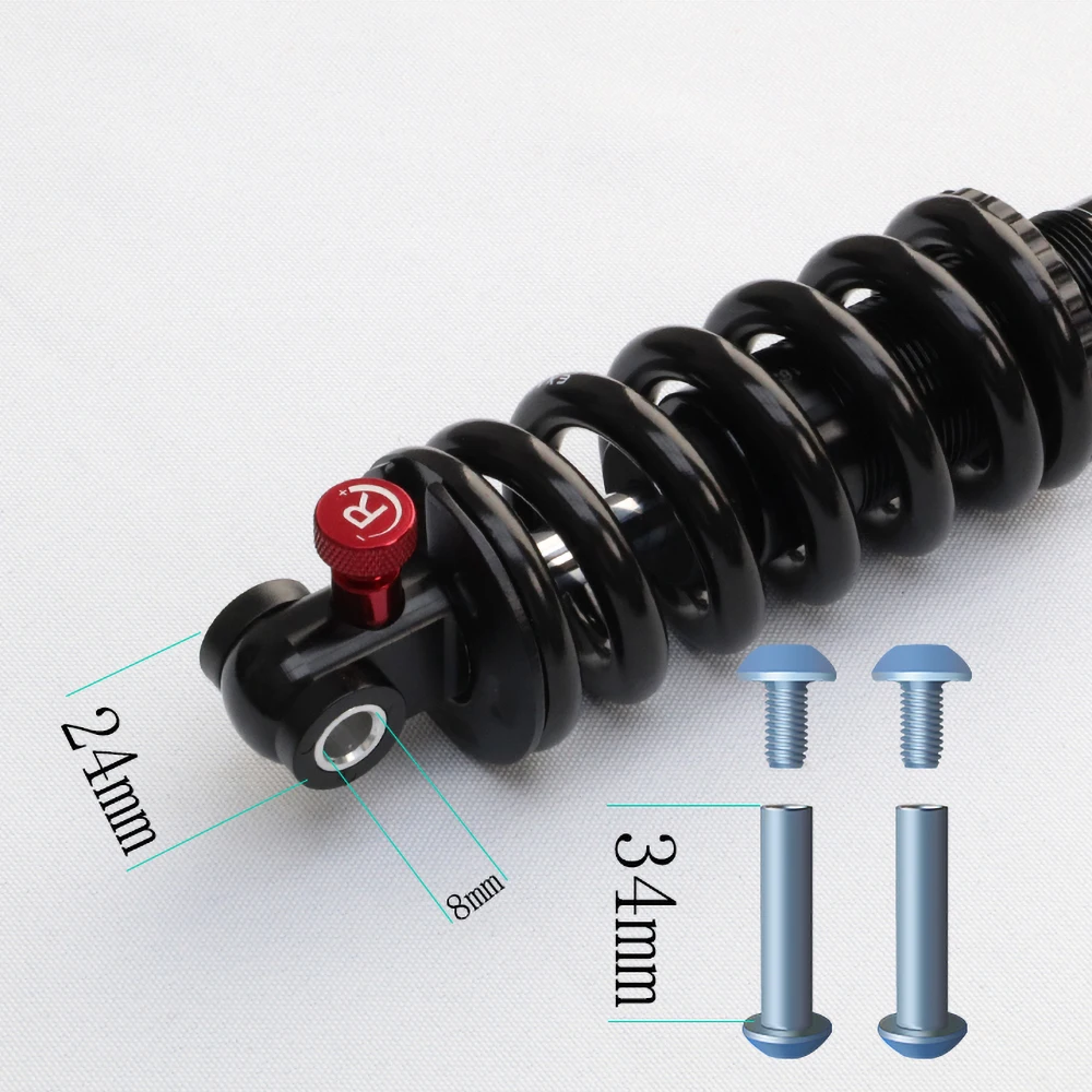 Taiwan EXA 291R 125mm bicycle rear shock absorber/lithium electric upgraded/oil pressure damping rear shock absorber