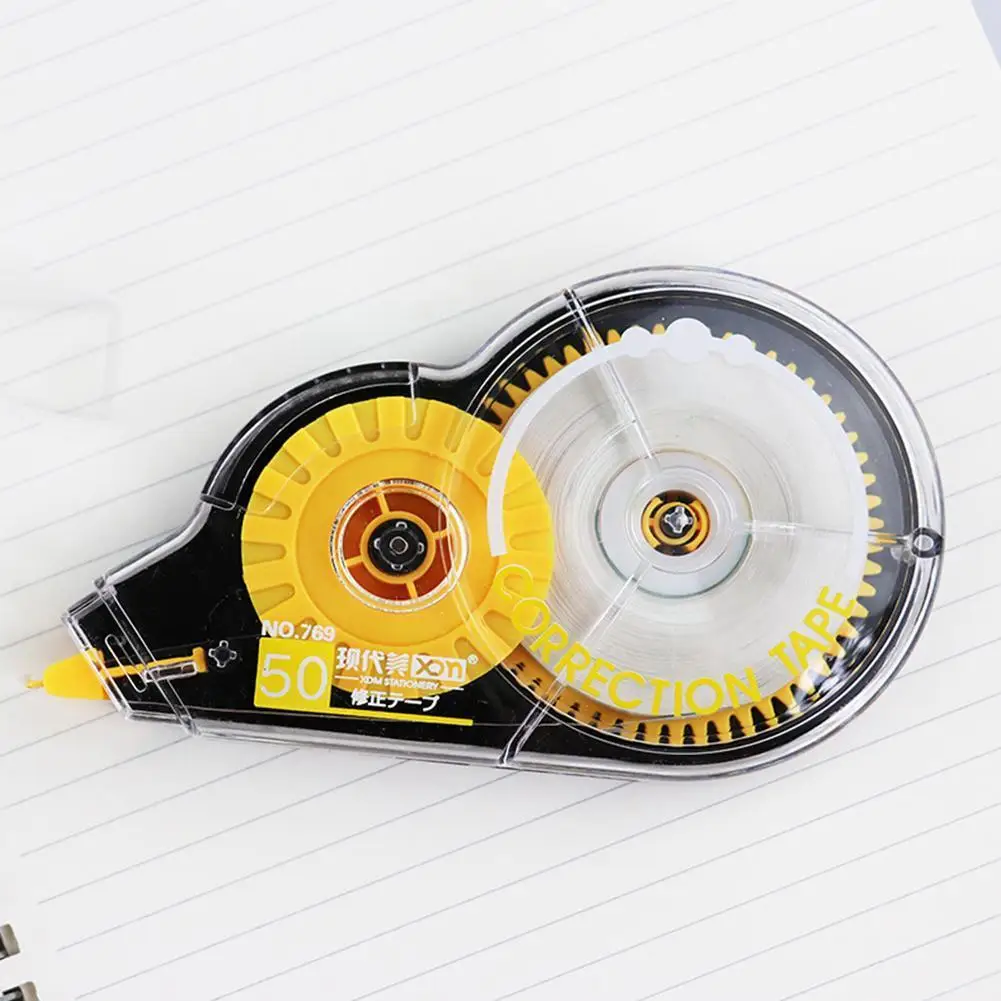 Texto longo do rolo da fita 50m da correção da grande-capacidade para um papel da variedade da escrita dos tipos da correção de ao uso apropriado de dados ea c1i3