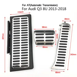For Audi Q3 8U A3 8P A1 TT Passat Golf Vento Shara Jetta Superb Seat Altea Leon Toledo Car Accessories Gas Brake Pedal Cover