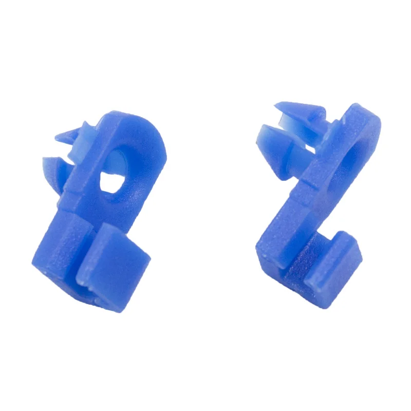 Auto Plastic Door Lock Rod Clip Fixeding Side Fastener Clips Blue 4mm cord lock Snaps Car accessories