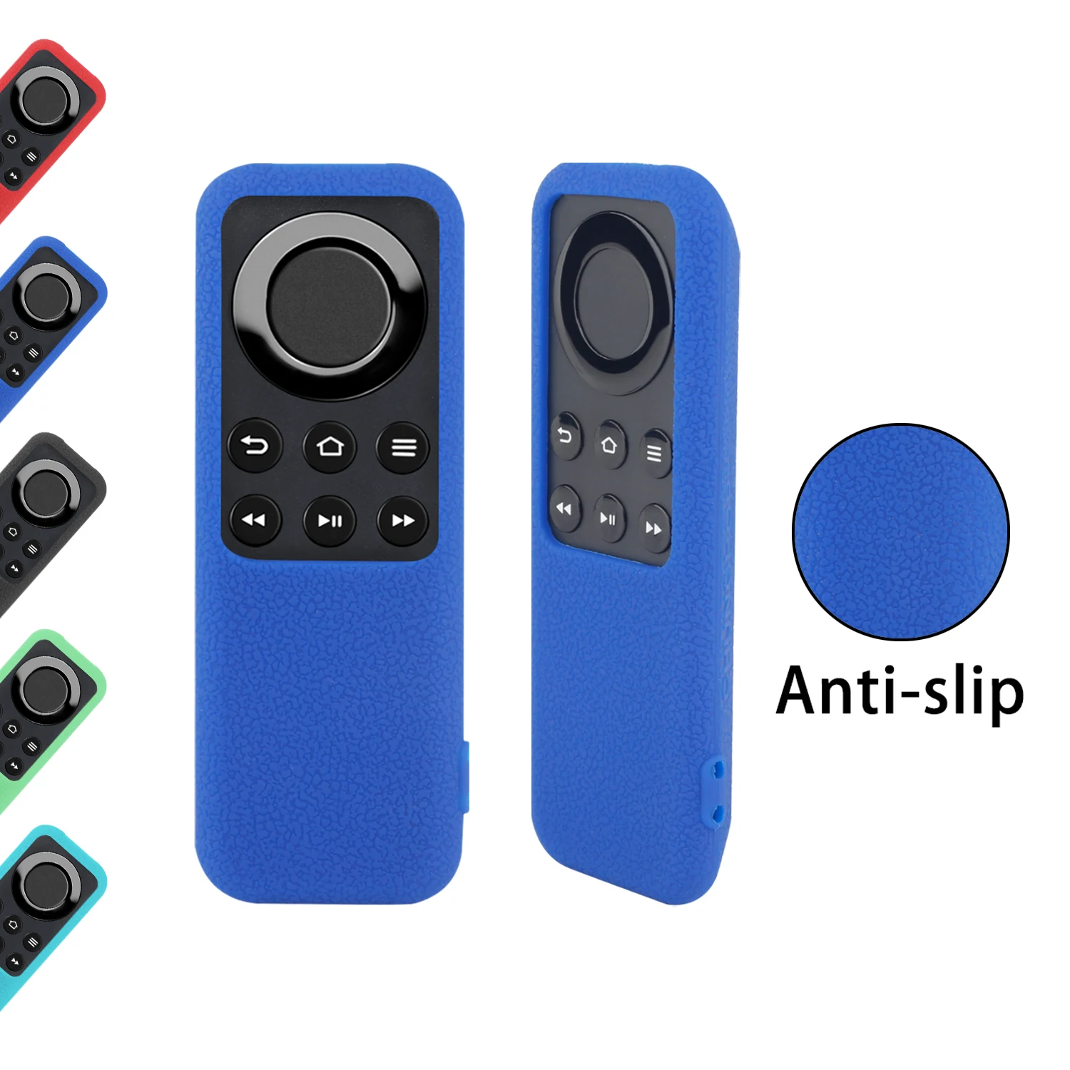 Silicone Cover for Amazon Fire TV Stick Player CV98LM YMX-01 Protective Washable Skin-Friendly Shockproof Remote Control Case