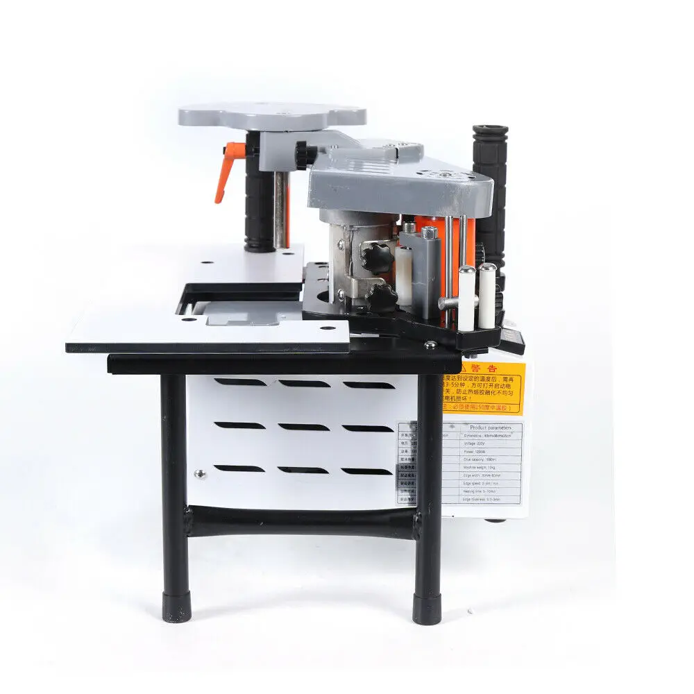 Portable Woodworking Edge Banding Machine Double Glue Edge Bander Gluer Hot Glue Edge Banding Tool110V/220V