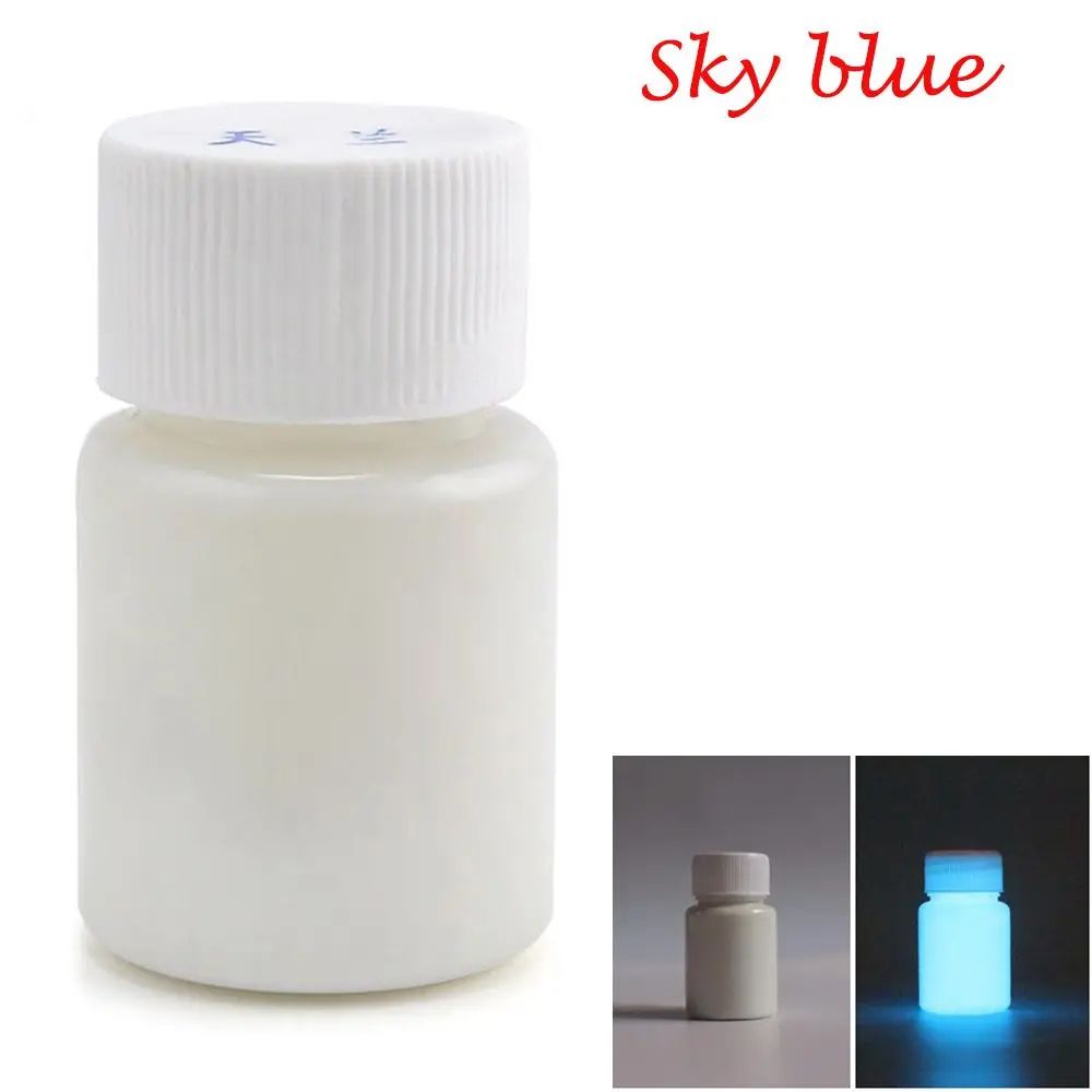 20g Decoration Bright DIY Craft Luminous Paint Pigment Glow In The Dark Acrylic