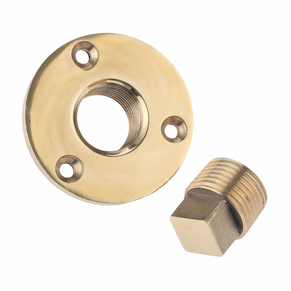 Substituição Brass Garboard Marinha, Rosca Do Furo, Barco, Yacht Drain Plug, Acessórios De Hardware, Resistência À Corrosão, 1 Polegada