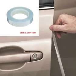 Car Stickers Door Edge Paint Protector Universal Car Door Sill Sticker Anti Scratch Transparent Film Protection Auto Accessories