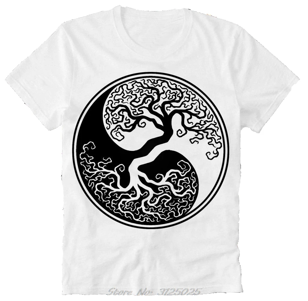 T Shirt Tree Of Life Chakra Esoterik Yoga Meditation Indien India Goa Aomcool Casual Pride T-Shirt Men Tees