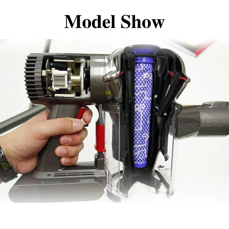 Filtre de rechange pour aspirateur, pré-lavable, pour Dyson #965661 – 01, DC58, DC59, DC61, DC62, V6, V7, V8