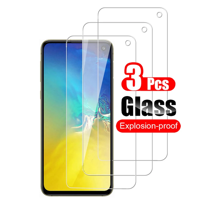 3Pcs Tempered Glass For Samsung Galaxy S10E SM-G970F Screen Protector Protective Film For Samsung Galaxy S10e S10 E Glass 9H