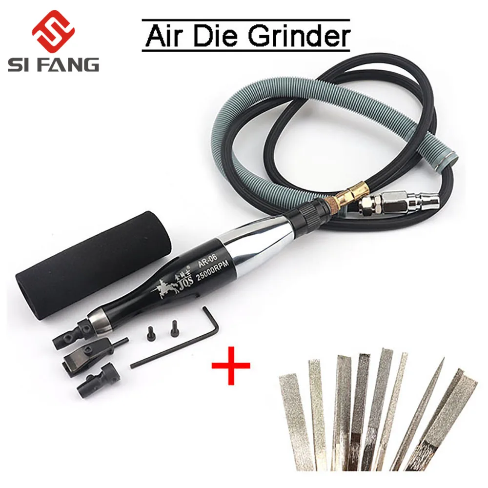 Air Micro Die Grinder Pencil Professional High Speed Cutting Wood Jewelry Polishing Grinding Engraving Pneumatic Tool 25,000 RPM