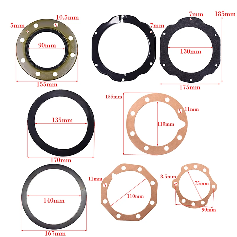 Steering knuckle oil seal repair kit 04434-60051 For T.Land Cruiser LC80 FZJ105 HDJ81 FJ80