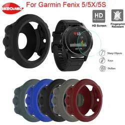 Protecteur d'écran en TPU souple, Film de protection transparent en Silicone pour Garmin Fenix 5/5s/5X Plus étui de protection