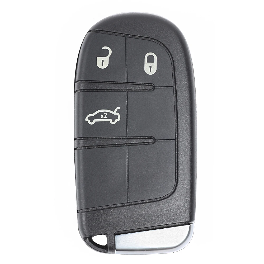 Keyecu OEM Remote Car Key Fob 3 Buttons 433MHz with PCF7945 Chip for Fiat 500 500L 500X FCC ID: M3N-40821302