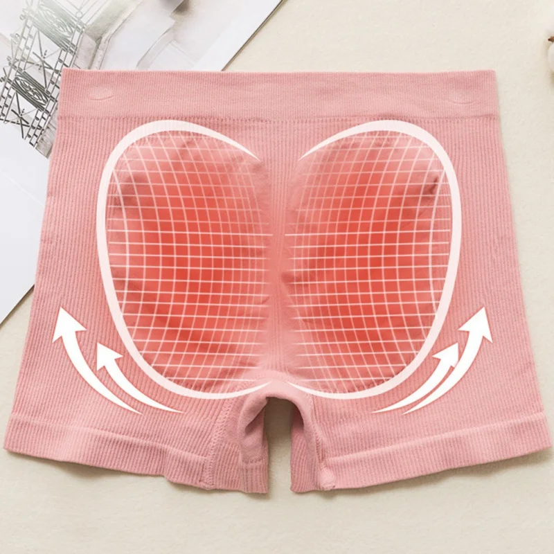 Women Safety Shorts Pants Seamless High Waist Panties Lady Seamless Boyshorts Pants Girls Slimming Underwear