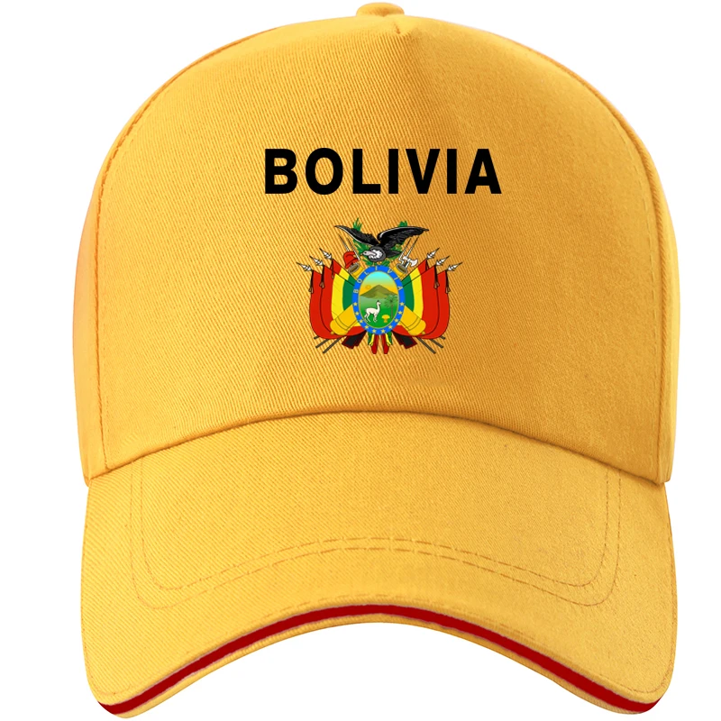 

Bolivia diy free custom made name number bol country hat bo nation flag spanish college bolivian print photo baseball cap