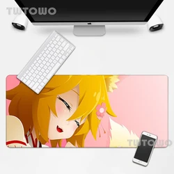 Anime Die Hilfreich Fuchs Senko Custom Skin Schreibtisch Matte Mauspads Mauspad Maus Matte Gamer Nicht-slip HD Custom PC schreibtisch Pad Hause