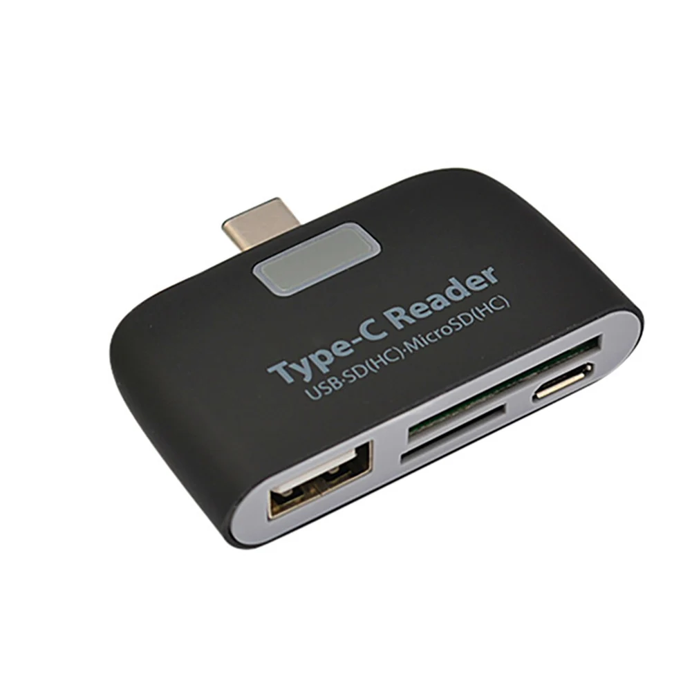 Universal Typ C zu USB 3,0 OTG Hub Adapter SD/TF Micro SD Speicher Karte Reader