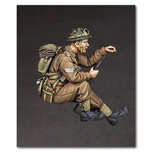 Figurine modèle GK en résine 1/35, corps britannique, kit non assemblé et non peint