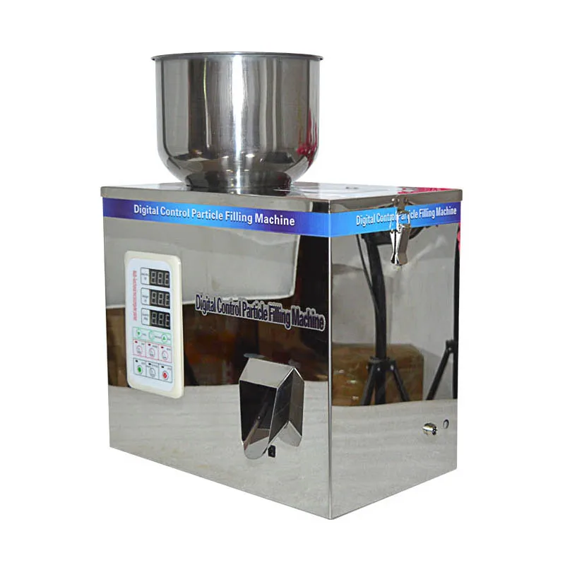 Empaquetador de distribución de medición automática, máquina de embalaje inteligente dividida, bolsas de partículas, envasadora de té, 1-50g
