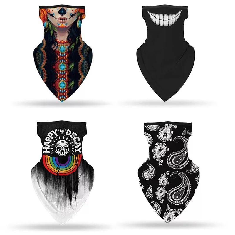 Magic Hiking Scarves Cycling Riding Bandana Fishing Scarf Neck Face Guard Balaclava Outdoor Sports Neck Gaiter Triangle Scarf