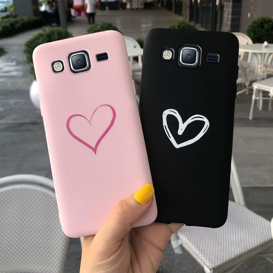 Funda de silicona para Samsung Galaxy J3 2016, carcasa trasera de TPU suave para Samsung J 3 2016, J320, J320F, Fundas bonitas de Color caramelo