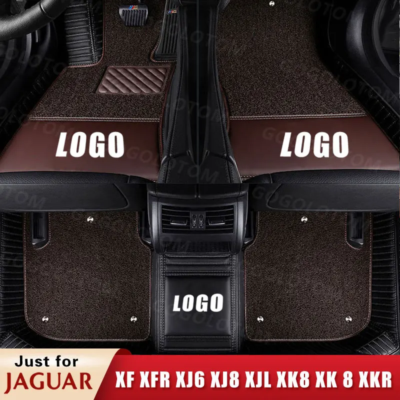 

Custom Car Floor Mats for Jaguar XF XFR XJ6 XJ8 XJL XK8 XK 8 XKR Sedan Convertible Sportbrake Coupe Trunk Mat Carpet Accessories