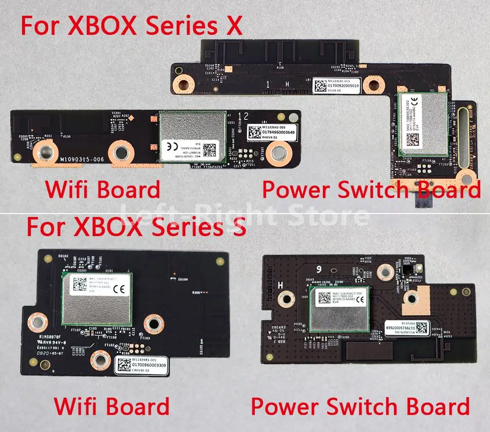 16PCS Wifi Bluetooth-compatible Power Switch On Off PCB Panel Board For XBOX Series S XSS Console For XBOXSeries X XSX