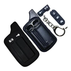TZ9010 Body Keychain House Silicone Case For Car Alarm Tomahawk TZ-9010 TZ-9030 TZ9030 Fob Chain TZ 9010 9030 LCD Remote Control